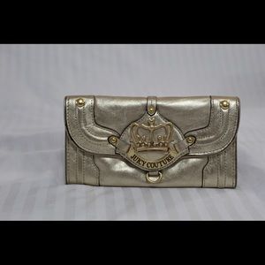 Gold Juicy Couture Wallet!